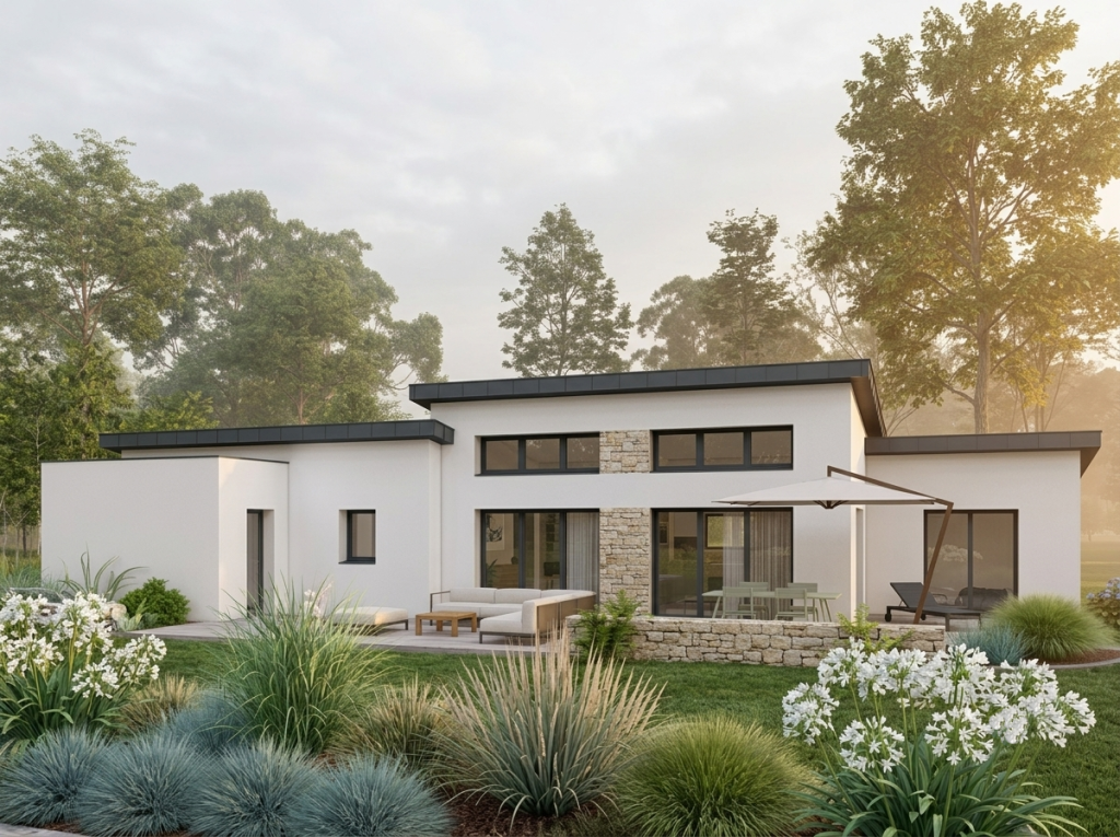 Plan de maison Caliche, vue 3D