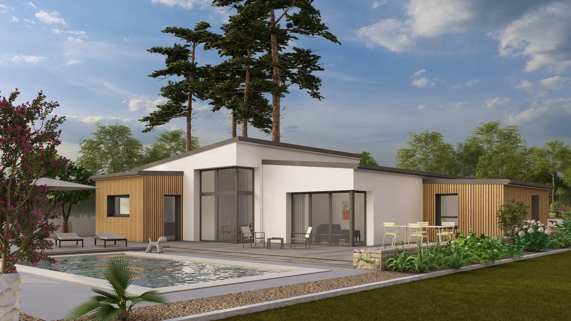 Plan de maison plain pied morbihan