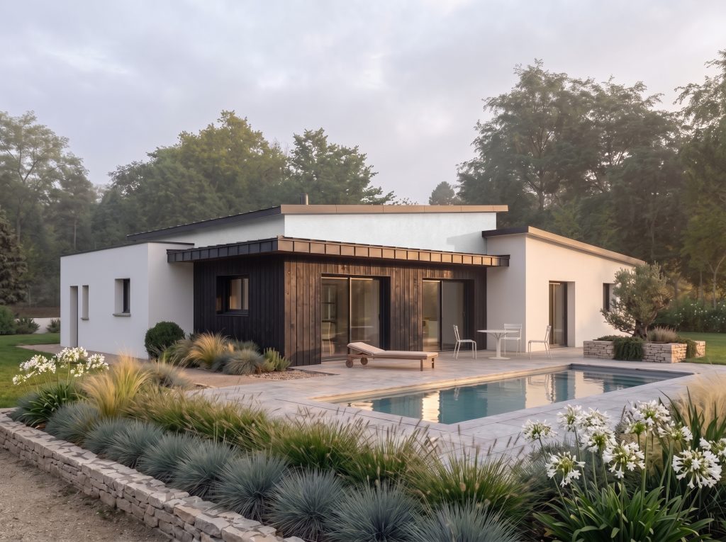 Plan de maison Mica, vue 3D