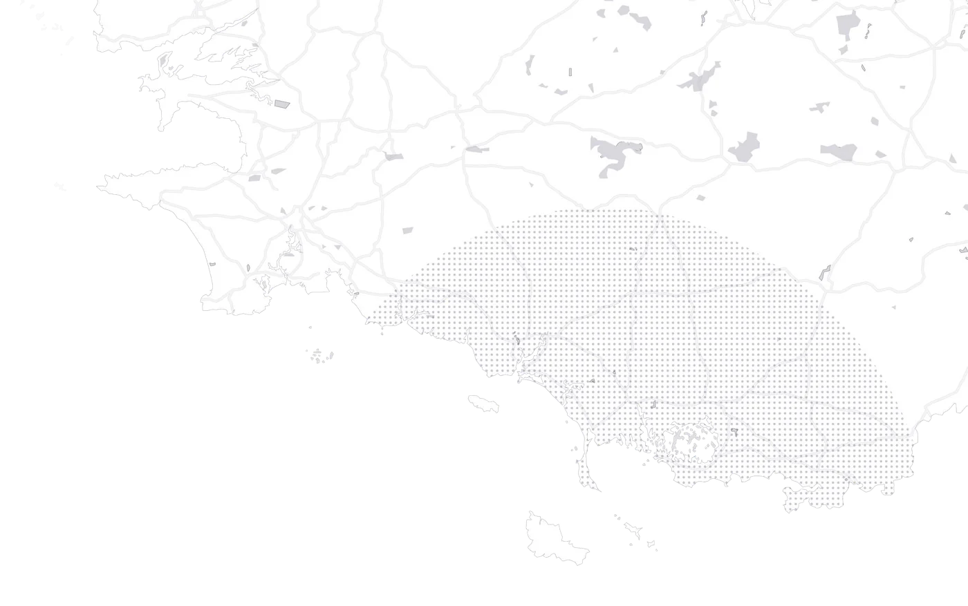 Carte des agences Construction Dorso à Vannes, Auray et Lorient